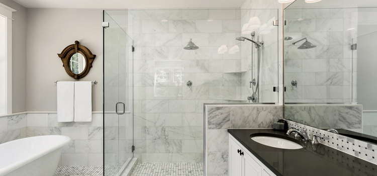 bathroom shower door installation in Corte Madera